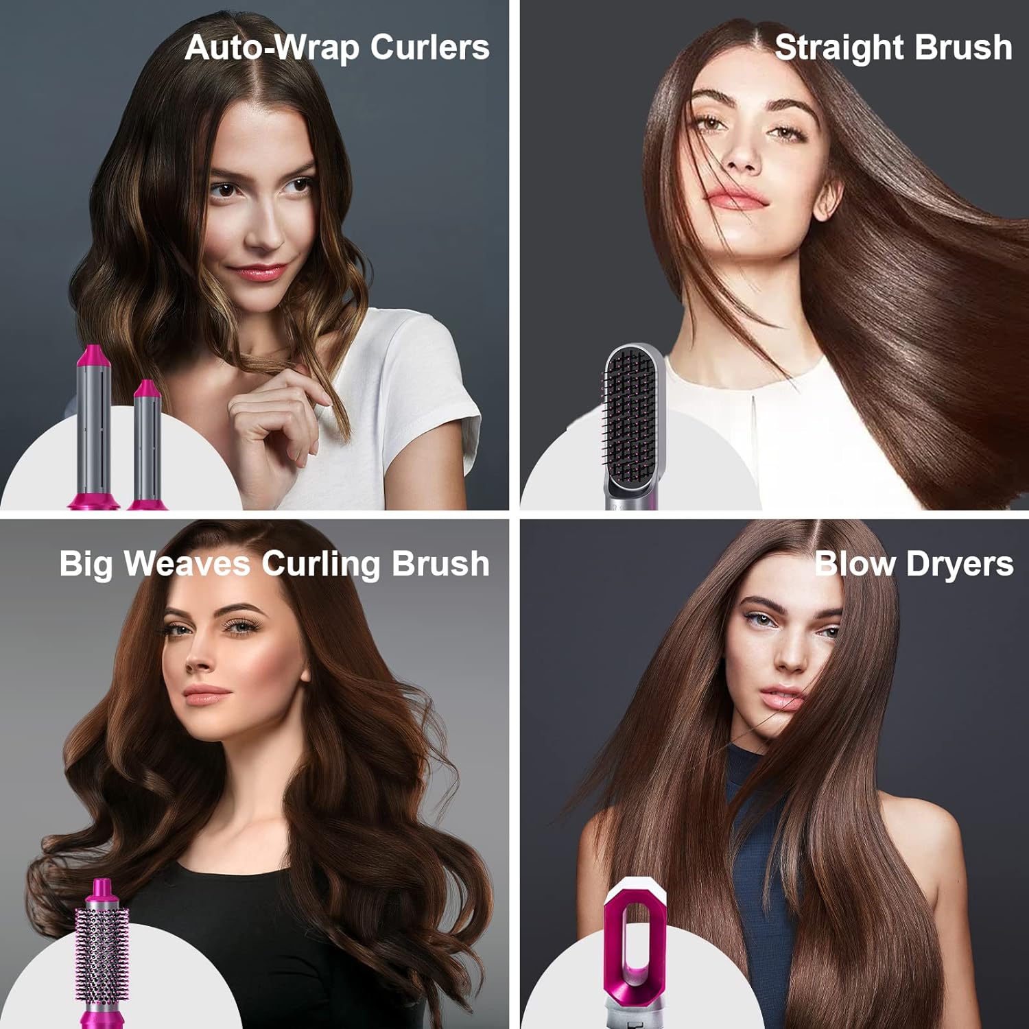 Hair Dryer Brush 5 In 1 Electric Blow Dryer Hair Comb