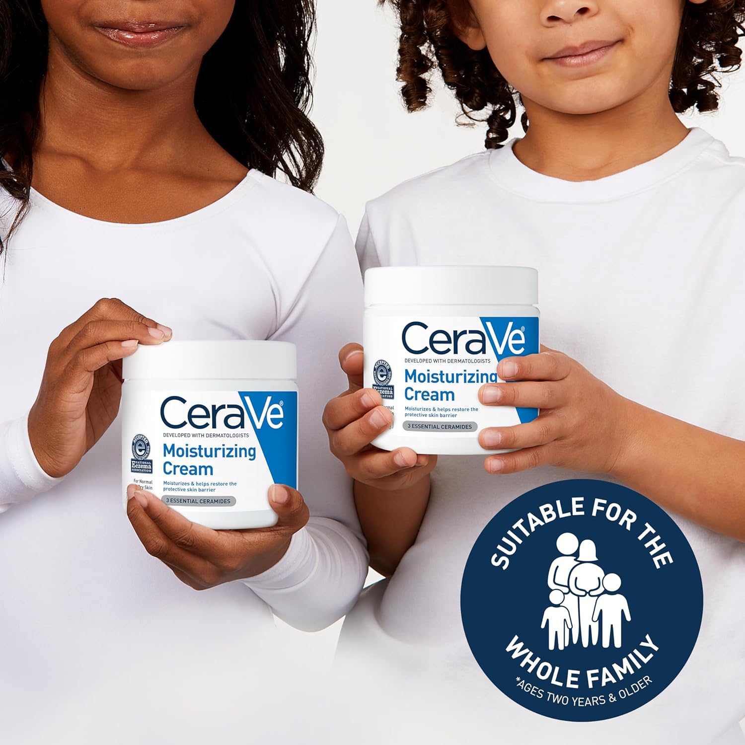 CeraVe Moisturizing Cream | Body and Face Moisturizer for Normal & Dry Skin | Body Cream with Hyaluronic Acid and Ceramides | Daily Moisturizer | Oil-Free