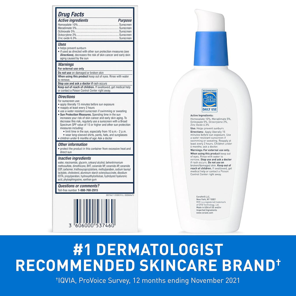 CeraVe Daily Moisturizing Lotion for Normal & Dry Skin
