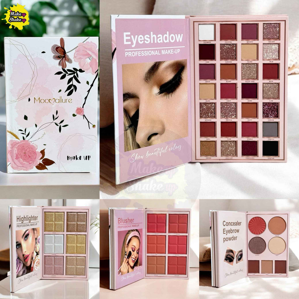 MocAllure 4 in 1 Cosmetics Makeup Book Palette