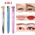 4 In 1 Waterproof Makeup Pen Eyebrow Pencil