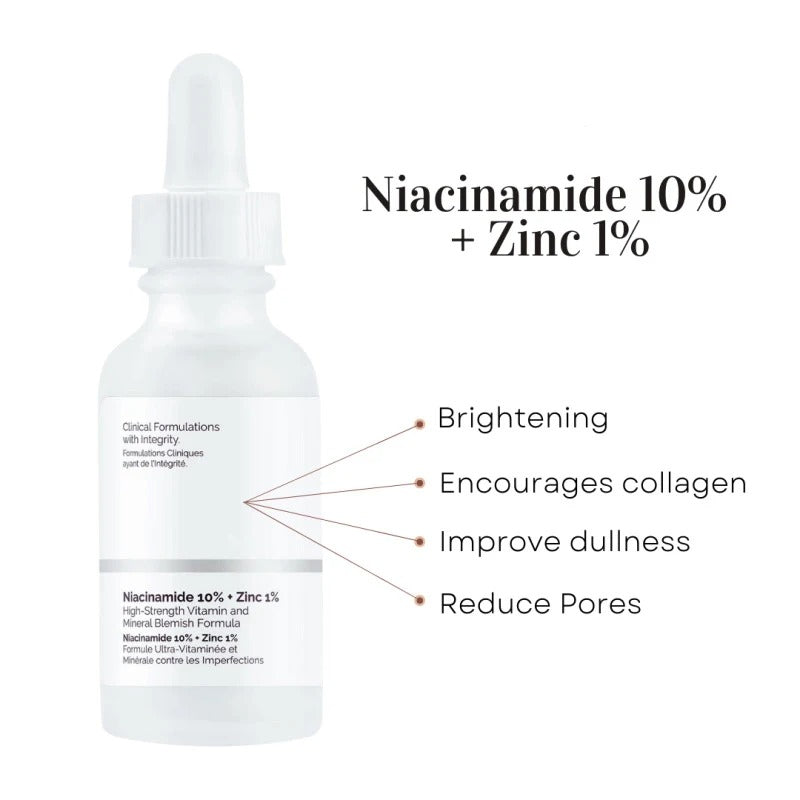 Ordinary Nicotinamide Serum - Ant-Wrinkle Fade Dark Spots Vitamin C Whitening Facial Serum Skincare Essence