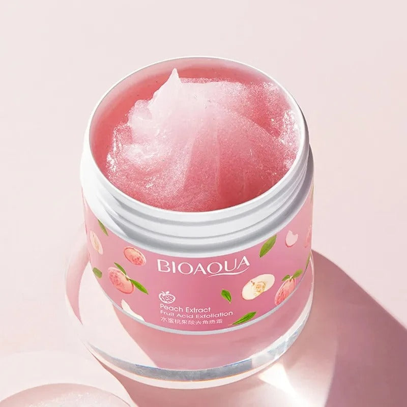Bioaqua Peach Extract Fruit Acid Exfoliating Face Gel Cream 140g