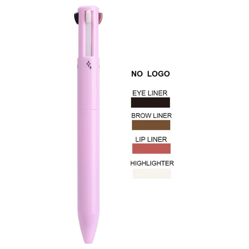 4 In 1 Waterproof Makeup Pen Eyebrow Pencil